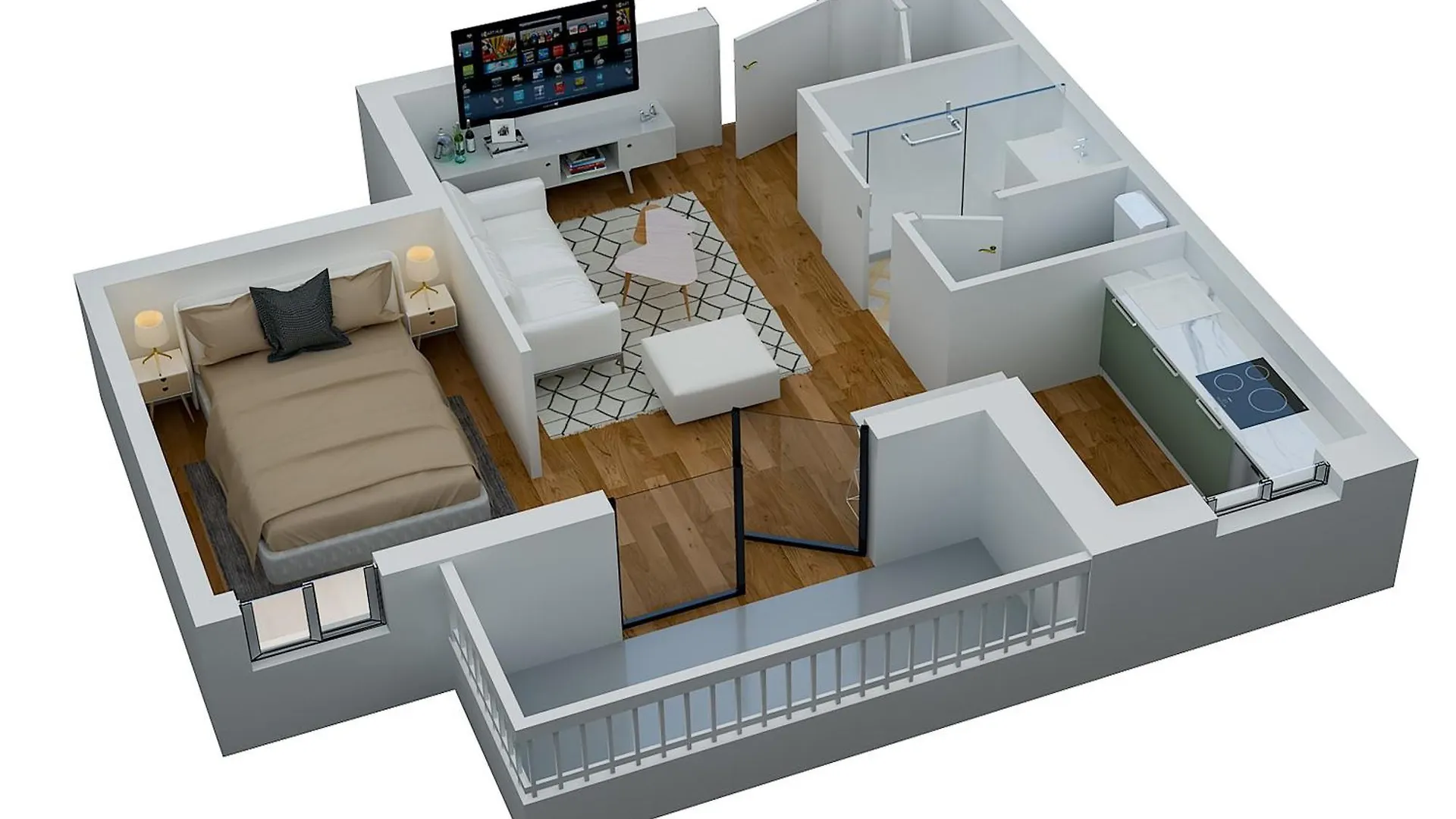 Cozy Garden Apartment Toulouse 0*,