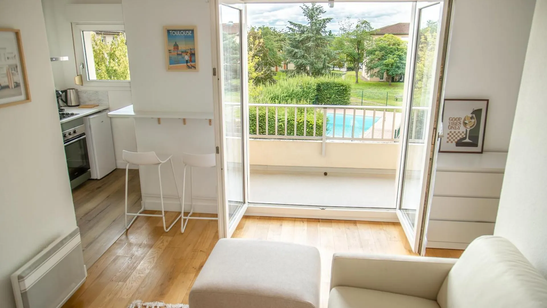 Cozy Garden Apartment Toulouse
